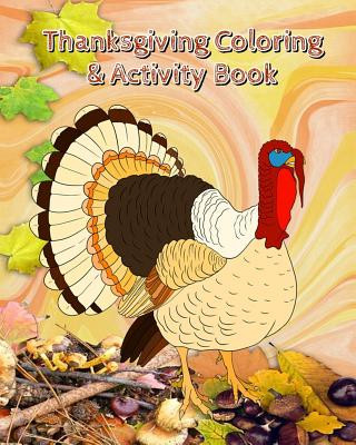 Carte Thanksgiving Coloring & Activity Book Tilly Black