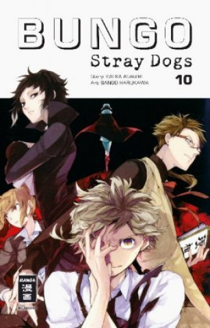 Könyv Bungo Stray Dogs 10 Kafka Asagiri