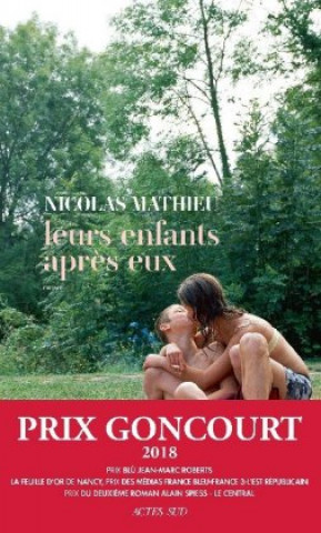 Carte Leurs enfants apres eux (Prix Goncourt 2018) Nicolas Mathieu