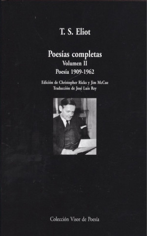 Carte POESÍAS COMPLETAS VOL.II (1909-1962) T.S. ELIOT