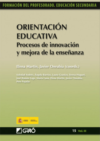 Kniha ORIENTACION EDUCATIVA ELENA MARTIN