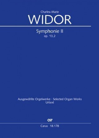 Tiskovina Symphonie No. II pour Orgue, Partitur Charles-Marie Widor