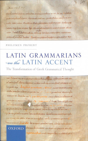 Kniha Latin Grammarians on the Latin Accent Probert