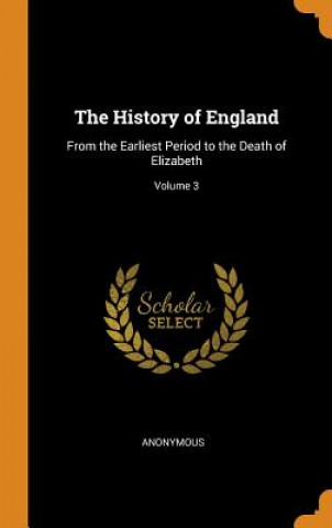 Kniha History of England ANONYMOUS