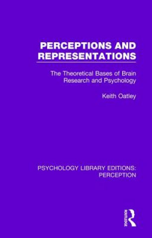 Könyv Perceptions and Representations Keith Oatley