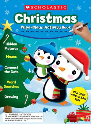 Książka Christmas Wipe-Clean Activity Book Scholastic Teacher Resources