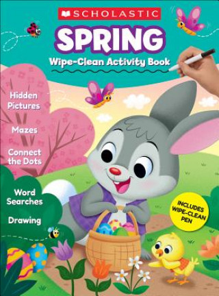 Carte Spring Wipe-Clean Activity Book Scholastic Teacher Resources