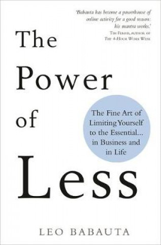 Kniha Power of Less LEO BABAUTA