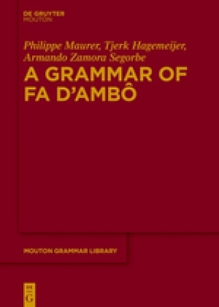 Книга Grammar of Fa d'Ambo Philippe Maurer