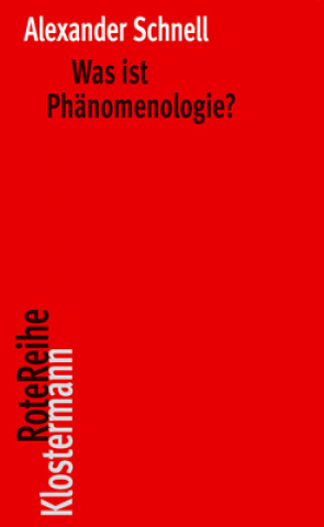 Könyv Was ist Phänomenologie? Alexander Schnell