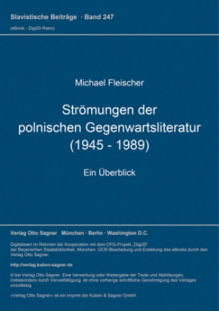 Book Stroemungen der polnischen Gegenwartsliteratur (1945 - 1989) Michael Fleischer