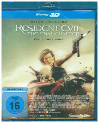 Videoclip Resident Evil: The Final Chapter 3D, 1 Blu-ray Paul W. S. Anderson