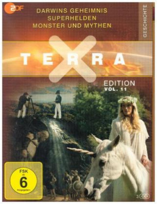 Videoclip Terra X - Edition: Darwins Geheimnis / Superhelden / Monster und Mythen, 3 DVDs Christian Schuldt