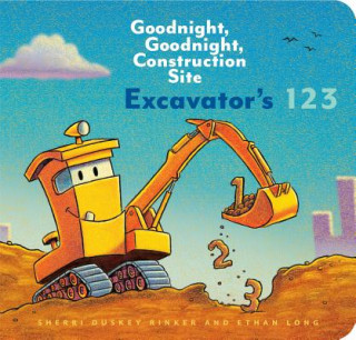 Książka Excavator's 123: Goodnight, Goodnight, Construction Site Sherri Duskey Rinker