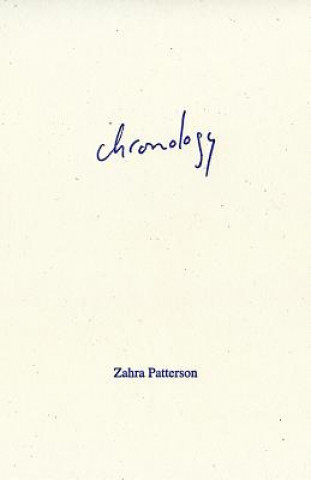 Książka Chronology Zahra Patterson