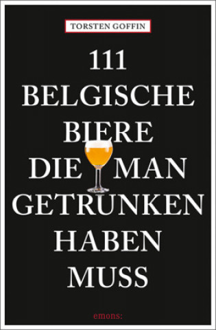 Carte 111 belgische Biere, die man getrunken haben muss 