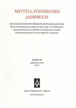 Kniha Mittellateinisches Jahrbuch. Internationale Zeitschrift für Mediävistik und Humanismusforschung 