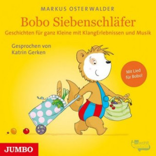 Audio Bobo Siebenschläfer. Geschichten für ganz Kleine mit KlangErlebnissen und Musik, 1 Audio-CD Markus Osterwalder