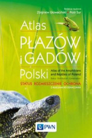 Book Atlas płazów i gadów Polski Głowaciński Zbigniew