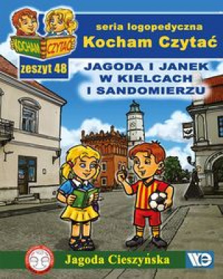 Kniha Kocham Czytać Zeszyt 48 Jagoda i Janek w Kielcach i Sandomierzu Cieszyńska Jagoda