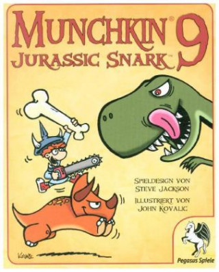 Játék Munchkin 9, Jurassic Snark (Spiel-Zubehör) Steve Jackson