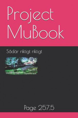 Könyv Project MuBook: S?där riktigt riktigt 257 5 Page
