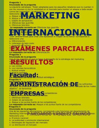 Könyv Marketing Internacional- Ex V