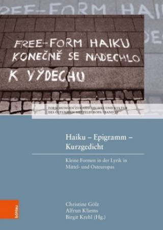 Kniha Haiku -- Epigramm --Kurzgedicht Christine Gölz