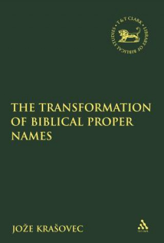 Carte Transformation of Biblical Proper Names Claudia V. Camp