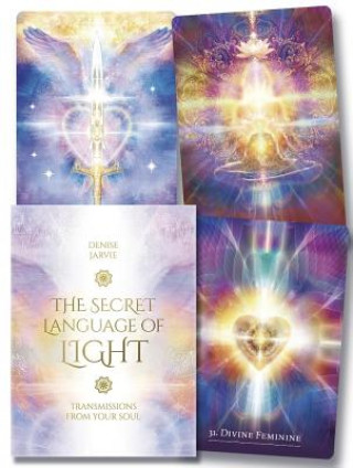 Nyomtatványok The Secret Language of Light Oracle: Transmissions from Your Soul Denise Jarvie