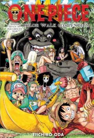 Könyv One Piece Color Walk Compendium: Water Seven to Paramount War Eiichiro Oda