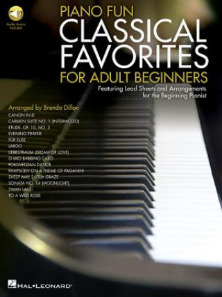 Carte Piano Fun- Classical Favorites for Adult Beginners Brenda Dillon