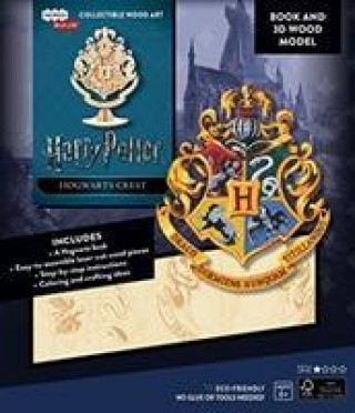 Könyv Harry Potter Hogwarts Crest 3D Wood Model Insight Editions