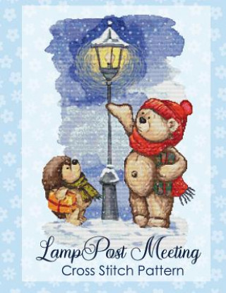 Carte Lamppost Meeting Cross Stitch Pattern Stitchx Cross Stitch