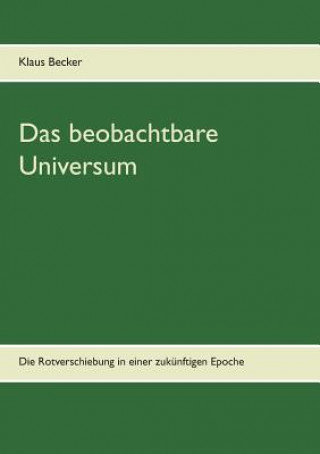 Knjiga beobachtbare Universum Klaus Becker