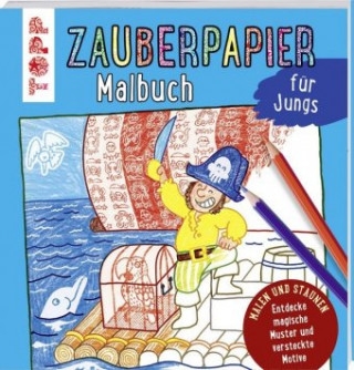 Könyv Zauberpapier Malbuch für Jungs Norbert Pautner