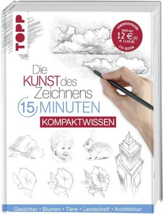 Книга Die Kunst des Zeichnens 15 Minuten - Kompaktwissen Frechverlag