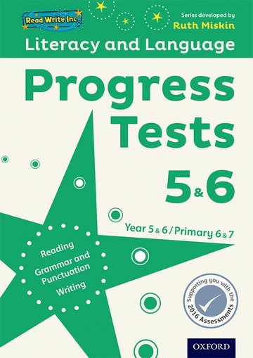 Kniha Read Write Inc. Literacy and Language: Years 5&6: Progress Tests 5&6 Ruth Miskin