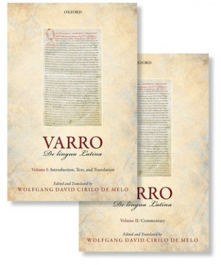 Kniha Varro: De lingua Latina Wolfgang David Cirilo De Melo