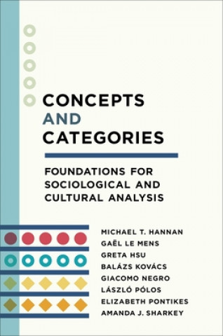 Kniha Concepts and Categories Michael T. Hannan