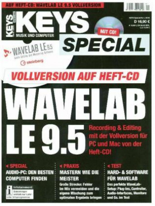 Kniha Keys Special Wavelab LE 9.5 Vollversion, m. CD-ROM 