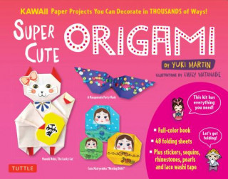 Carte Super Cute Origami Kit Yuki Martin