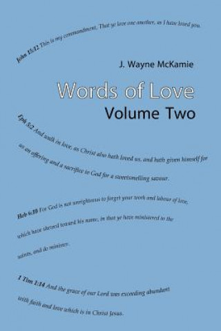 Kniha Words of Love Volume 2 PB J. Wayne McKamie