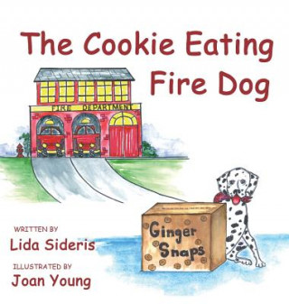Carte Cookie Eating Fire Dog Lida Sideris