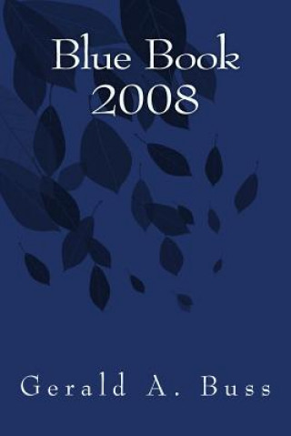 Boek Blue Book 2008 Gerald a Buss