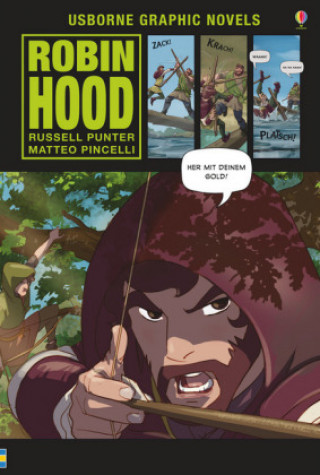 Könyv Usborne Graphic Novels: Robin Hood Russell Punter