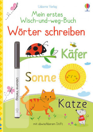 Kniha Mein erstes Wisch-und-weg-Buch - Wörter schreiben Felicity Brooks