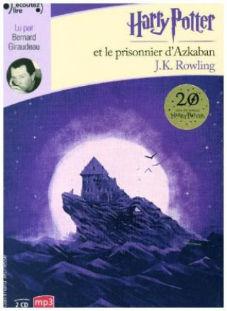 Audio Harry Potter et le prisonnier d'Azkaban (2 CD MP3) Joanne K. Rowling