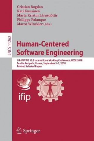 Kniha Human-Centered Software Engineering Cristian Bogdan