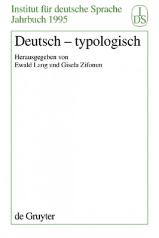 Kniha Deutsch - Typologisch Ewald Lang
